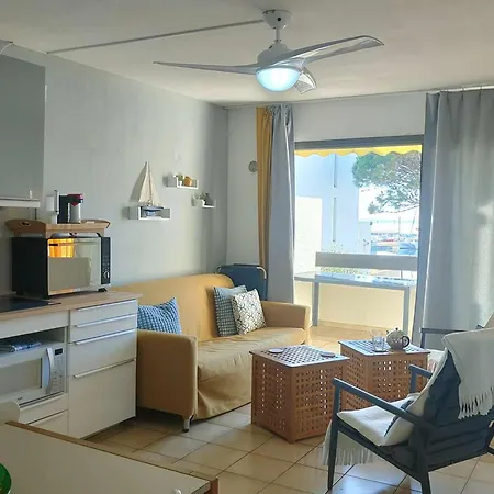 דירה T2 Avec Balcon Vue Port Et Acces Piscine לה ברקרה